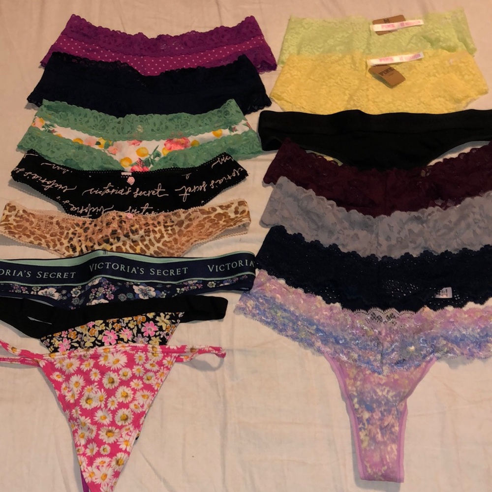 Lot of 15 NWT Victorias Secret panties